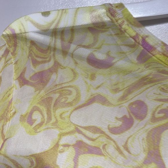 Nordstrom BP Groovy Spacey Swirl Mesh 90”s Vibe 1X - Picture 10 of 15